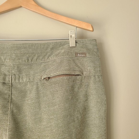 WOOLRICH | Beige Corduroy Bootcut Pants – Women’s Size 14 - Picture 6 of 7